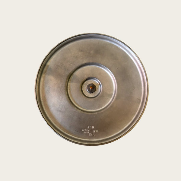 1933 Pair of Pewter Candleholders by J.L Hultman for Svenskt Tenn