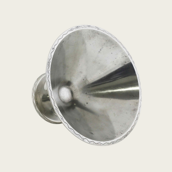 1920s Swedish Edvin Ollers Pewter Footed Bowl