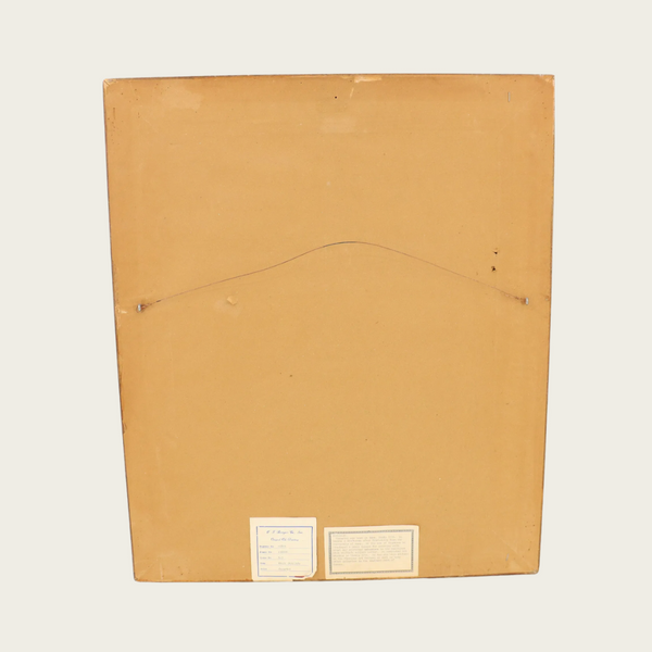 Oil Painting By Pier Luigi Cesarini (1933-2006) *ON HOLD*