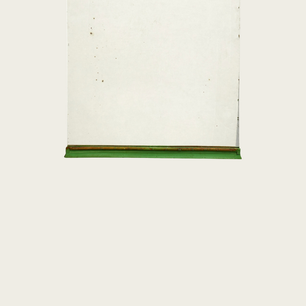 1930s Patinated & Painted Metal Swedish Grace Mirror