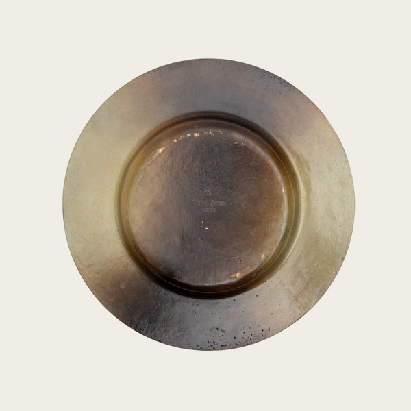 Art Deco Bronze Dish by Ivar Alenius Bjork for Ystad Metall