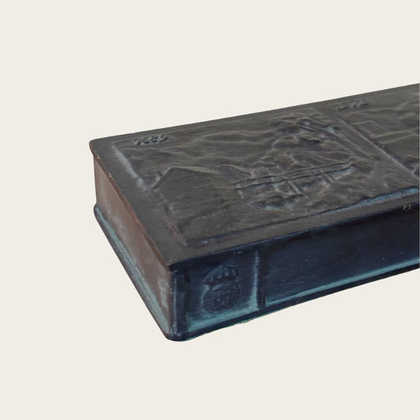 1970s Swedish Cast Iron Lidded Box