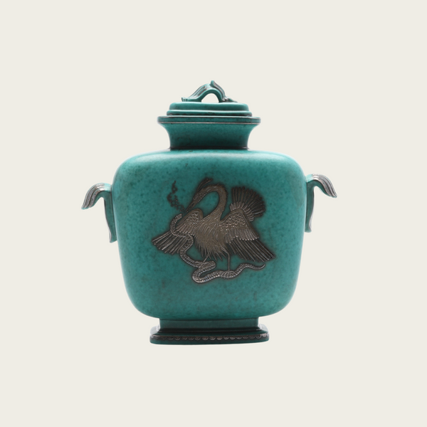 Lidded Urn by Wilhelm Kåge for Gustavsberg, Model 1207