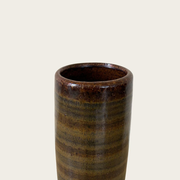 Striped Glaze Stoneware Vase by Arthur Anderssen for Wallåkra