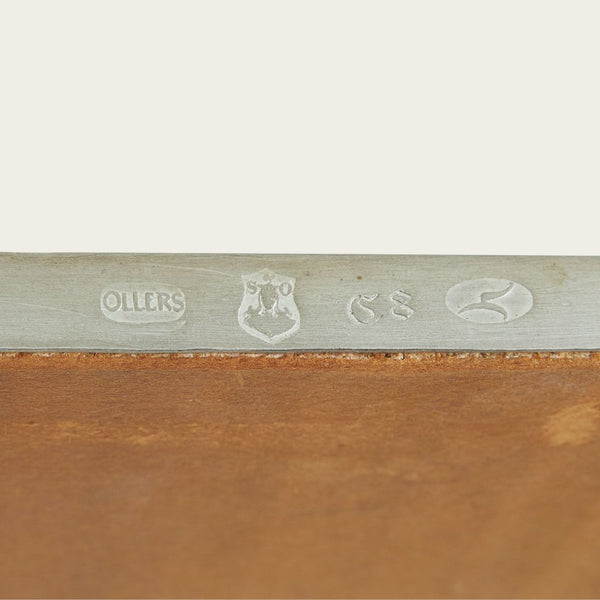 Art Deco Pewter Mirror by Edvin Ollers