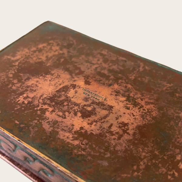 1920s Tiffany Studios Zodiac Box