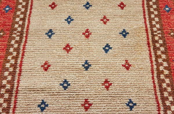 1940s Swedish Rya Wool Rug