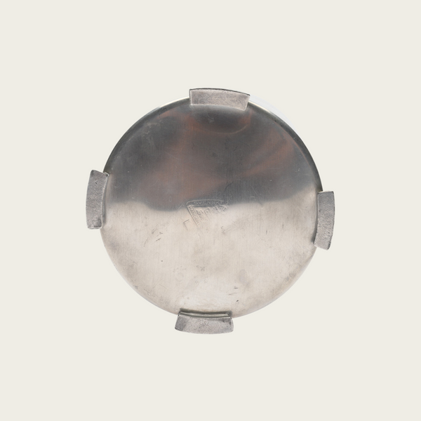 1939 Art Deco Archer Pewter Lidded Box by Svenskt Tenn