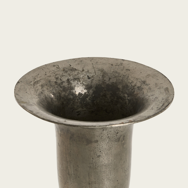 1930s Danish Just Andersen Art Deco Pewter Mermaid Vase