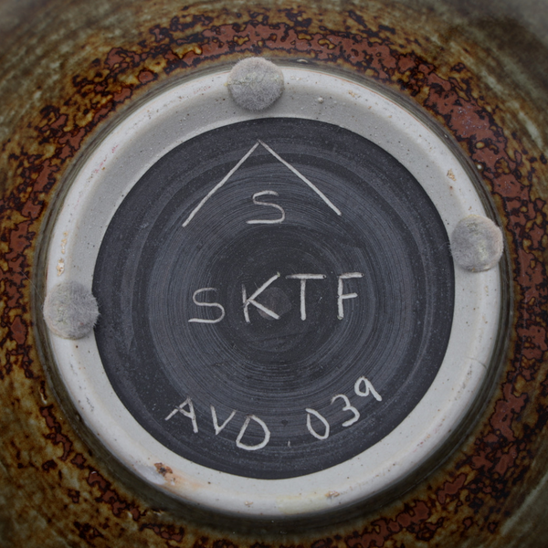 1980s Swedish Carl Harry Stålhane Stoneware Bowl