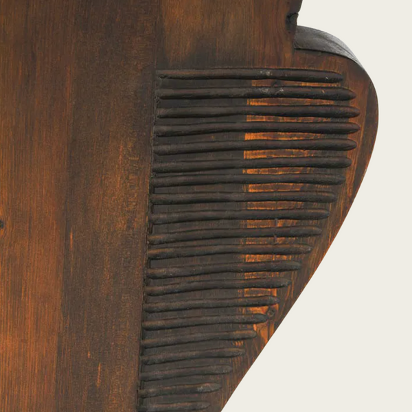 1940s Swedish Art Deco Pine Trestle Dining Table