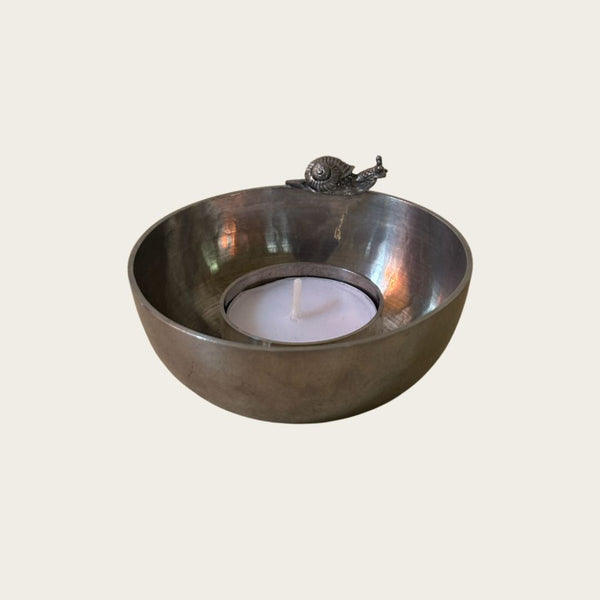 1980s Snail Ring Dish / Tealight Holder