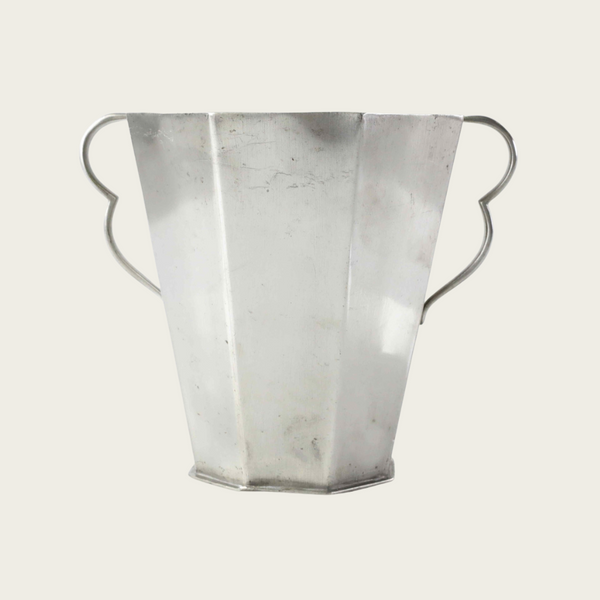 1930s Swedish Grace Pewter Vase by Svenskt Tenn