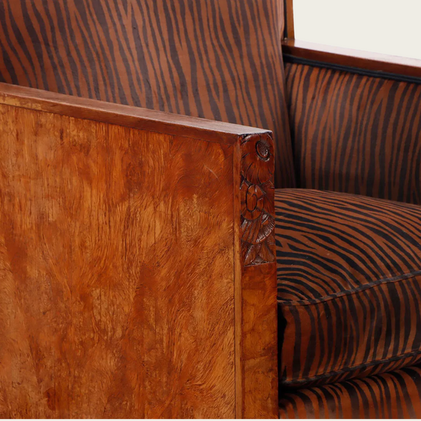 1940s Art Deco Club Chair