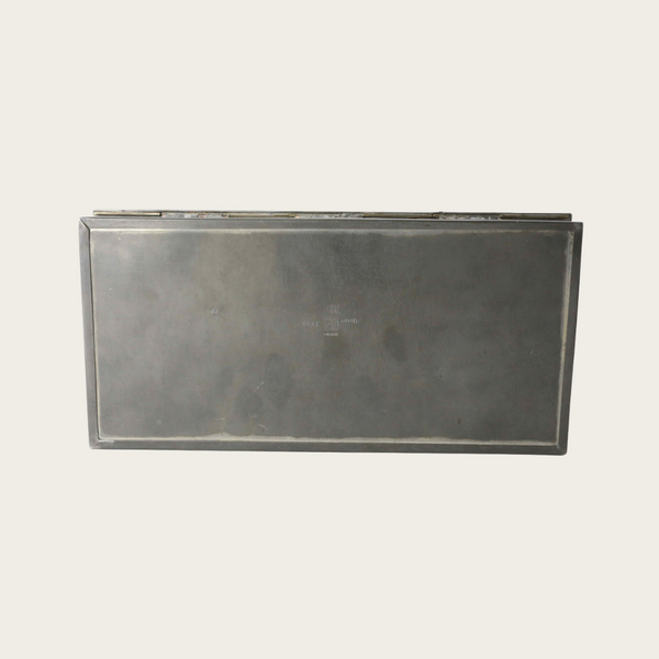 1930s Swedish Grace Pewter Box by Ystad Tenn