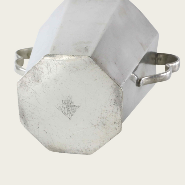 1930s Swedish Grace Pewter Vase by Svenskt Tenn