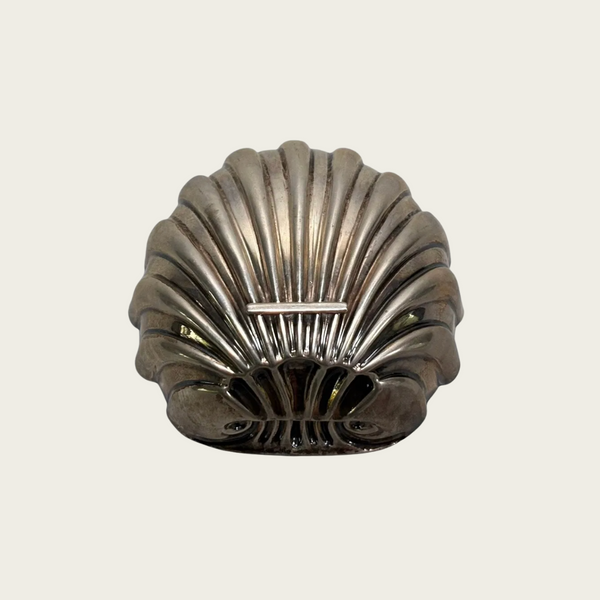 Cartier Sterling Silver Shell Form Bowl