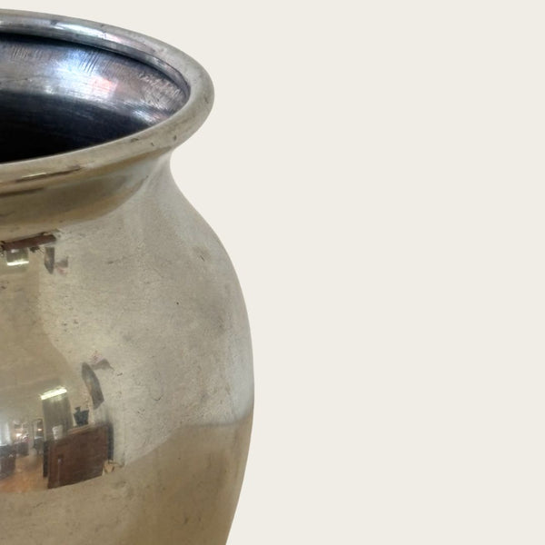 Polished Pewter Vase by Estrid Ericson for Svenskt Tenn