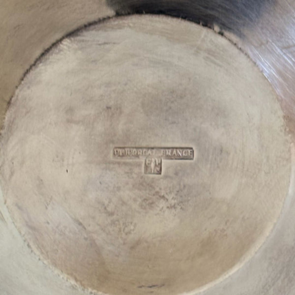 1930s Art Deco Puiforcat Silverplated Bowl