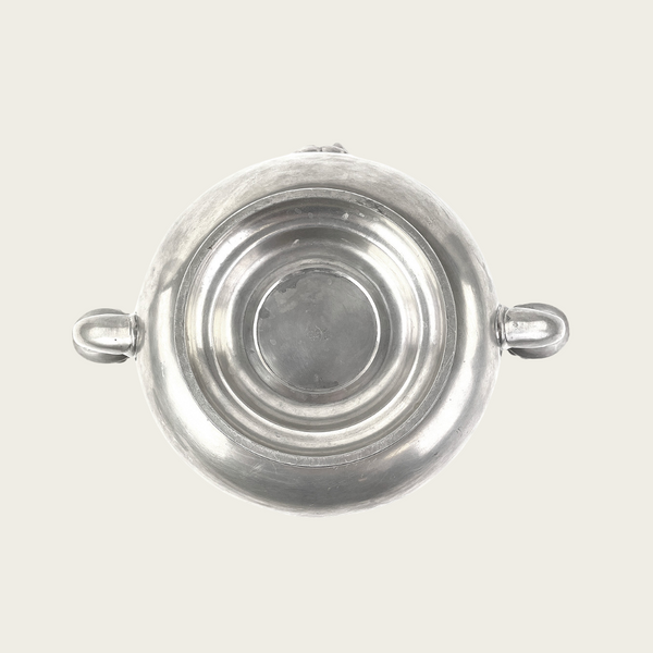 Art Deco Pewter Terrine with Lid by GAB