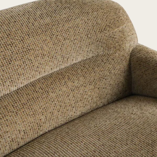 1960s Danish Curved Teak Sofa