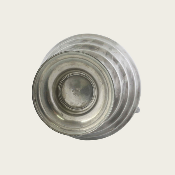 1944 Art Deco Pewter Vase by CG Hallberg