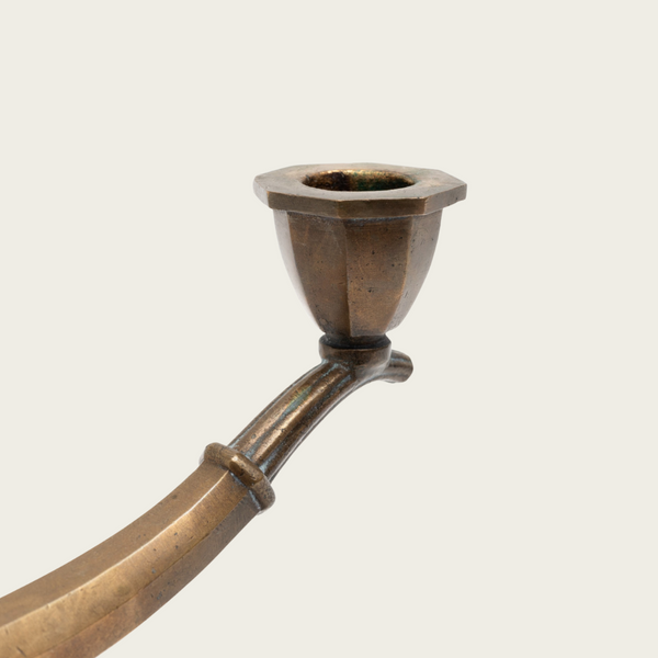 1930s Swedish Grace Bronze Candelabra by Sune Bäckström