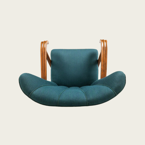 Danish Lounge Chair in the Style of Fritz Hansen
