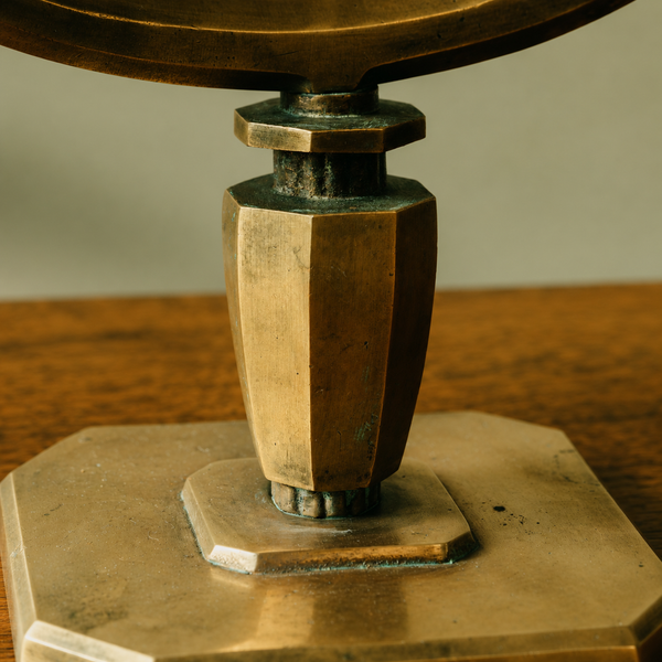 1930s Swedish Grace Bronze Candelabra by Sune Bäckström