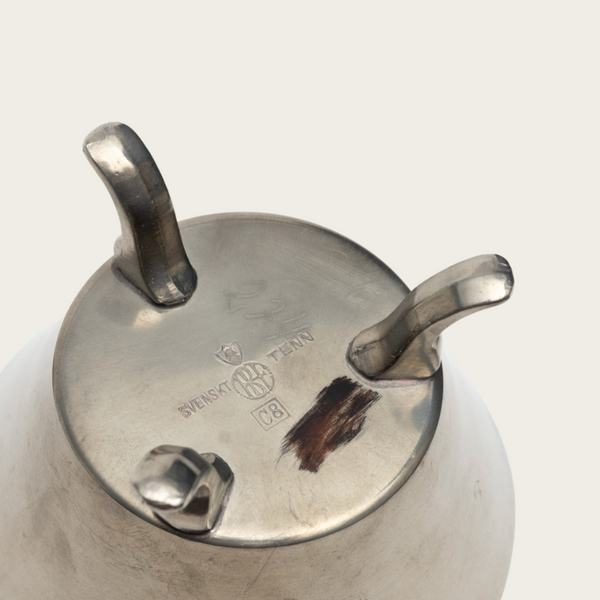 Lidded Pewter Box by Edlunds Silverfabrik BH