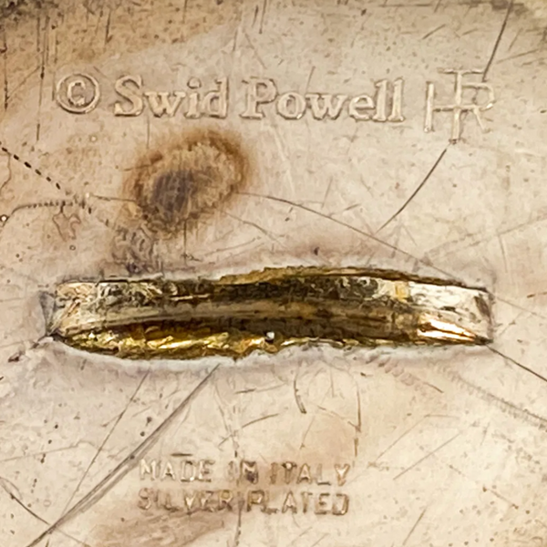 Italian Silverplated Salt & Pepper Shaker Set by Robert and Trix Haussmann