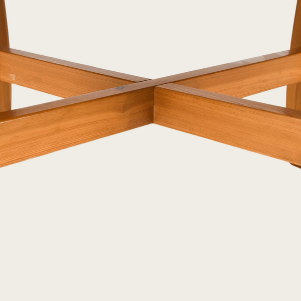 1970s Swedish Pine Ovular Coffee Table