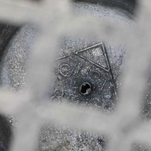 Art Deco Pewter Sculpture and Stem Vase / Flower Frog by Just Andersen, Model 841