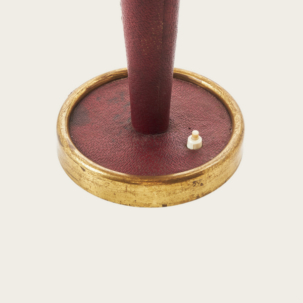 1940's Art Deco French Table Lamp in the Style of Jacques Adnet