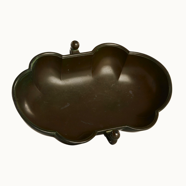 1930's Just Andersen Patinated Bronze Catchall Dish
