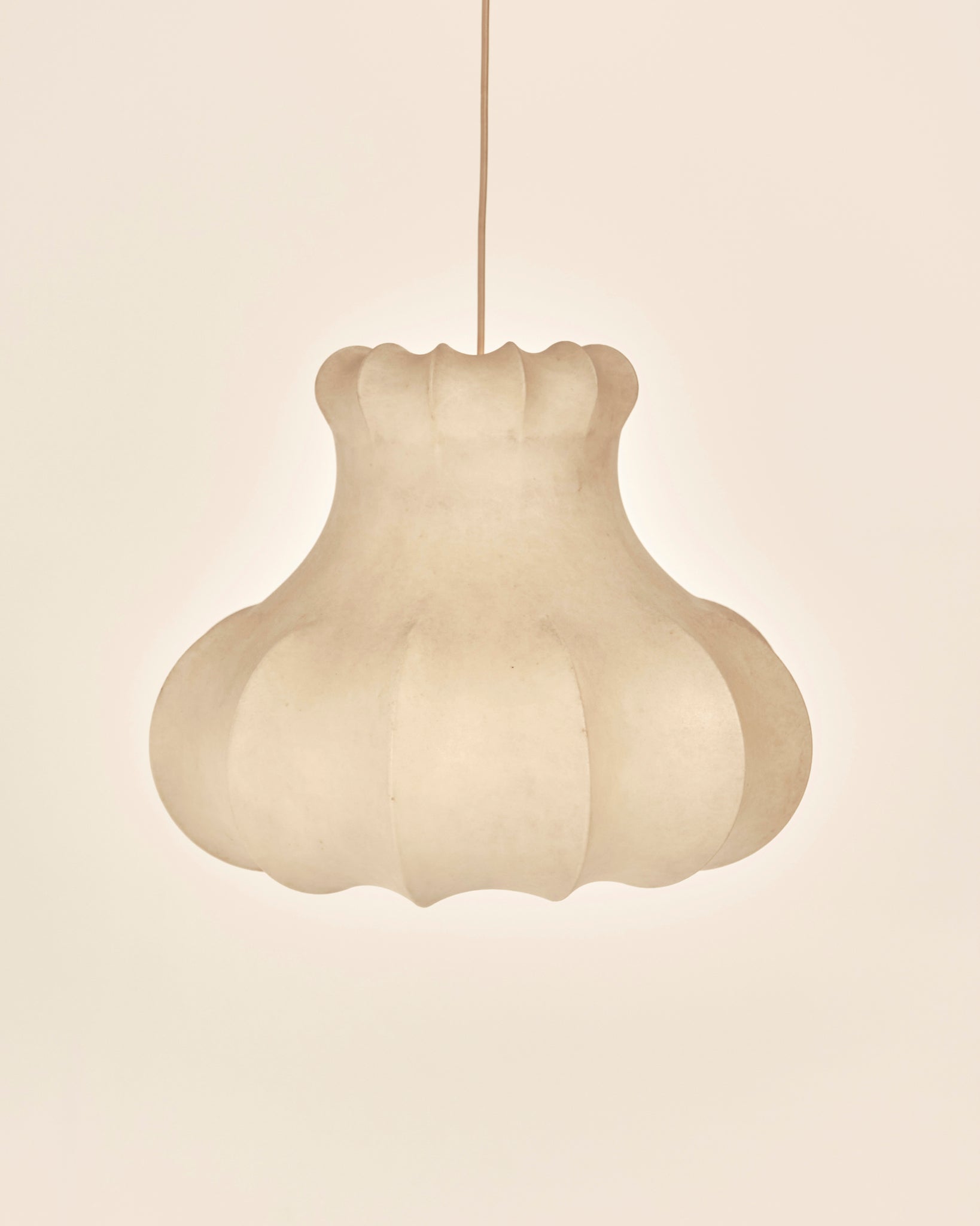 Italian Cocoon Pendant in the Style of Achille Castiglioni