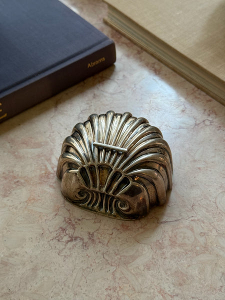 Cartier Sterling Silver Shell Form Bowl