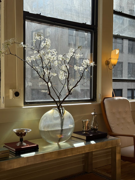 Iridescent Cast Glass "Millennium III" Vase by Alejandro Ruiz for Venini Murano