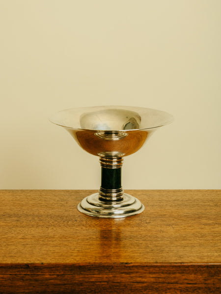 1930s Art Deco Puiforcat Silverplated Bowl
