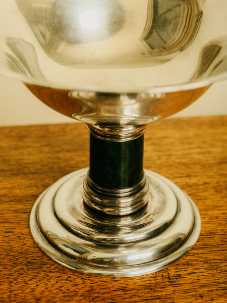 1930s Art Deco Puiforcat Silverplated Bowl