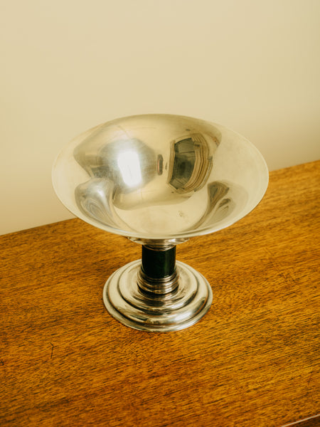 1930s Art Deco Puiforcat Silverplated Bowl