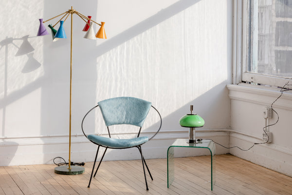 1950s Italian Floorlamp Attributed to Stilnovo