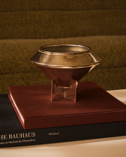 1930s Ilonka Karasz Sterling Silver Modernist Bowl