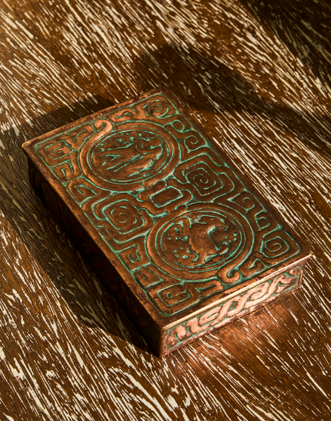 1920s Tiffany Studios Zodiac Box