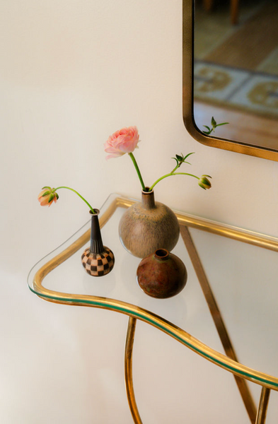 Carl-Harry Stålhane Glazed Stoneware Bottleneck Bud Vase for Rörstrand