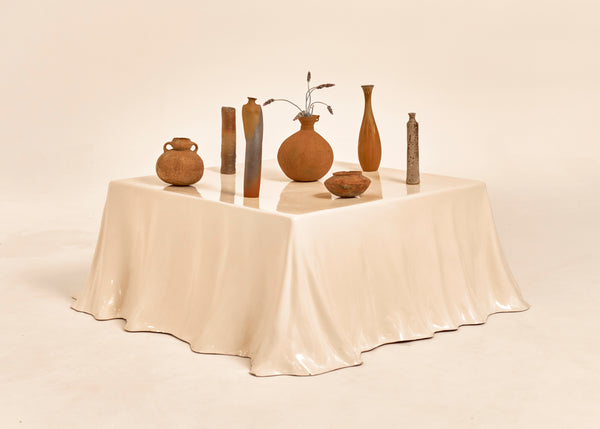 Studio Tetrarch 'Tovaglia' Tablecloth Coffee Table for Alberto Bazzani