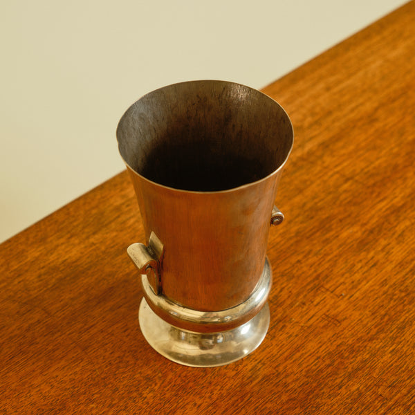 1930s Sterling Silver Footed Vase by William Spratling for Taxco