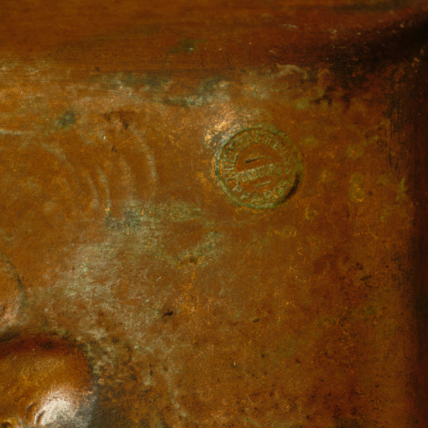 1920s French Bronze Footed Tray