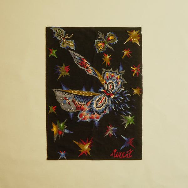 Aubusson Papillons “Nazareth”  Tapestry by Jean Lurcat