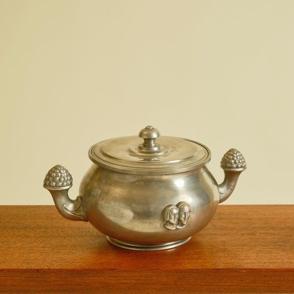 Art Deco Pewter Urn with Lid by GAB